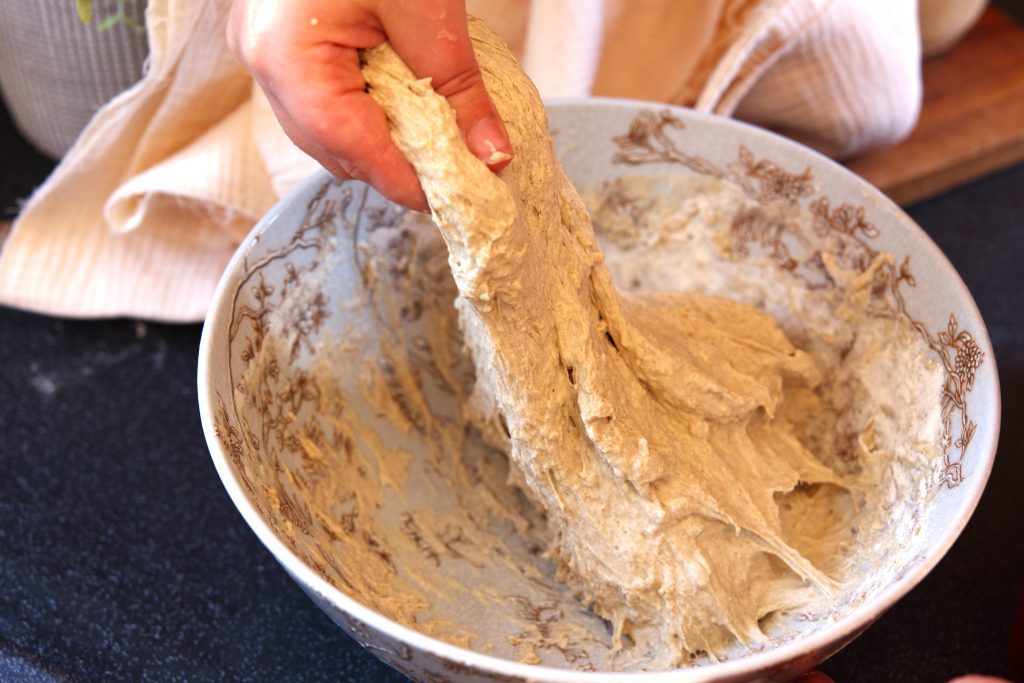 Rabats pâte au levain 